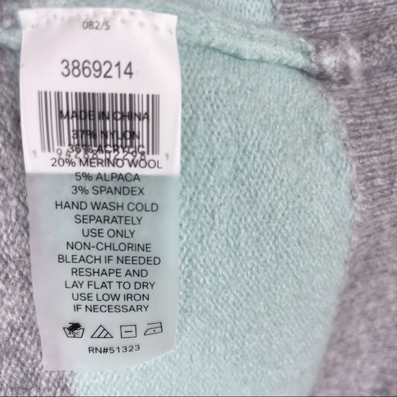 Court & Rowe Wide Stripe Wool Blend Sweater - Picture 4 of 5